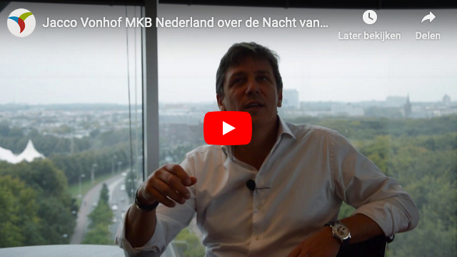 Jacco Vonhof (MKB-Nederland) nieuwe ambassadeur Nacht van de Nacht