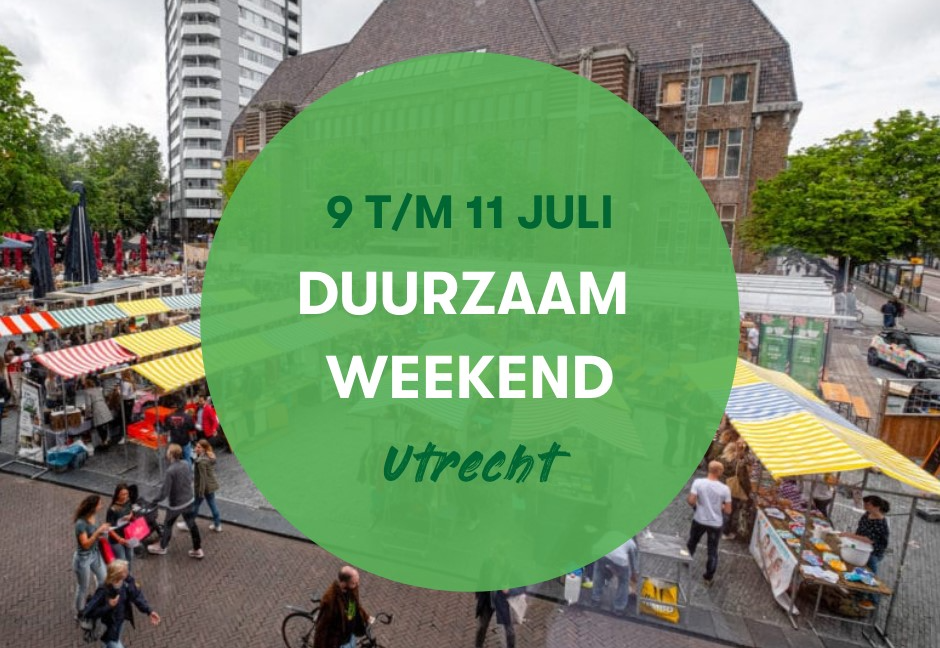 Pubquiz, duurzame daken expo en klimaatkermis tijdens Duurzaam Weekend Utrecht